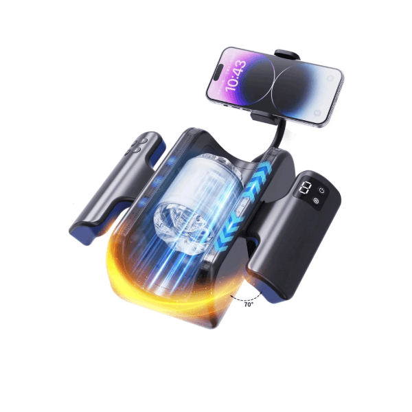 Automatic Telescopic Male Masturbator High Speed Piston Stroker with 12cm Thrusting Distance Sex Toys for Men
