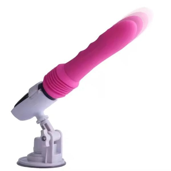 SensualMount Bliss – Hands-Free Mountable Pulsating Vibrating Dildo for Intense Realistic Pleasure