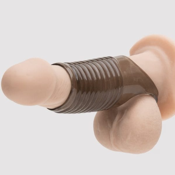 Stimulation Enhancer Textured Penis Sleeve – Reusable Condom for Extra Pleasure