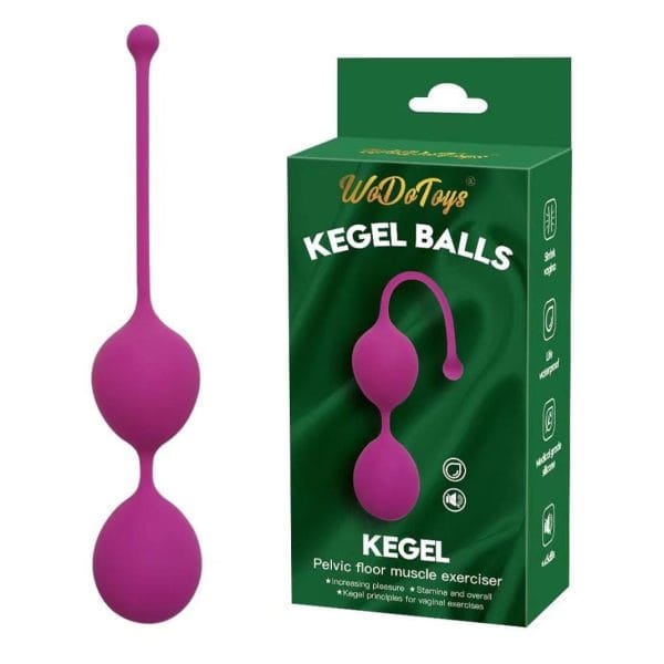 WoDoToys Silicone Kegel Balls – Vaginal Tightening & Pelvic Floor Exercise Toy for Women
