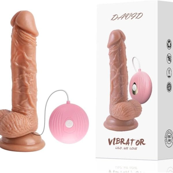 Realistic Vibrating Penis Dildo with Remote Control | Adult Sex Toy Nepal